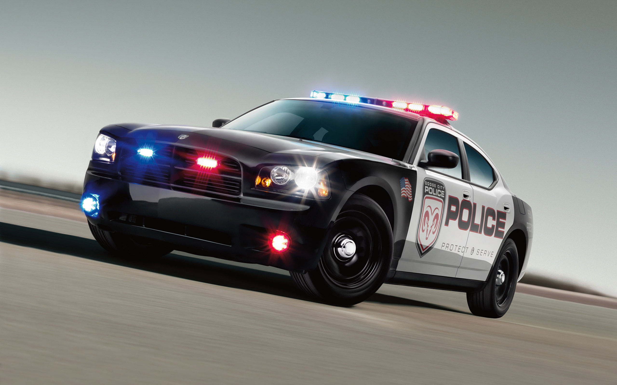 Police Car Hd Dodge Charger Package Version 370345 - Dodge Charger Police 2008 - HD Wallpaper 