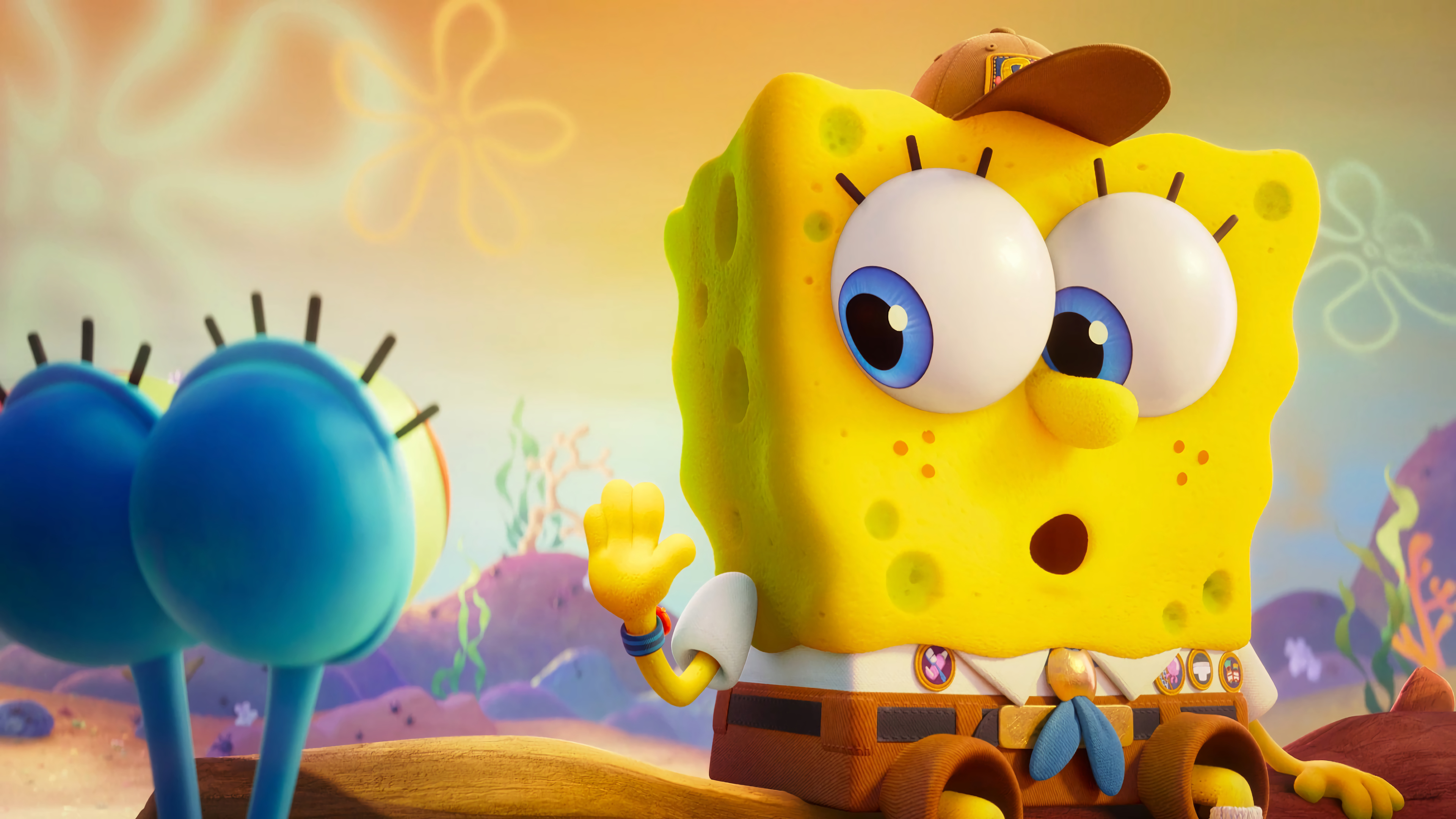 Spongebob Movie Sponge On The Run - HD Wallpaper 