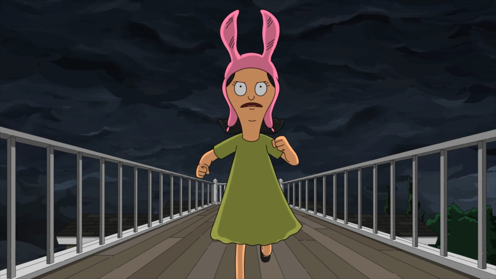 Another Louise Wallpaper Data Src Bobs Burgers Wallpaper Louise 1920x1080 Wallpaper Teahub Io