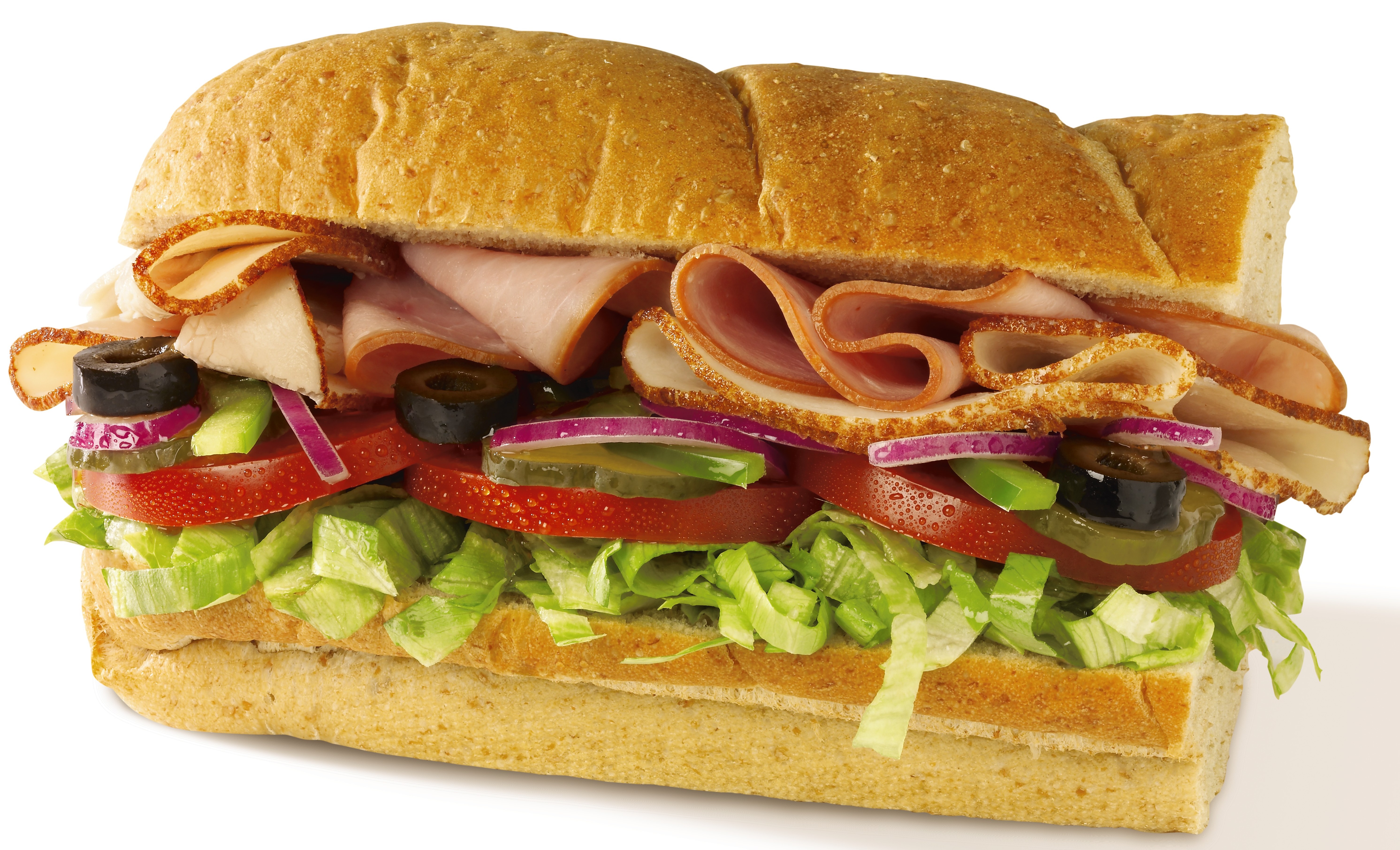 Fast Food Pictures - Portion Control Of Sandwich - HD Wallpaper 