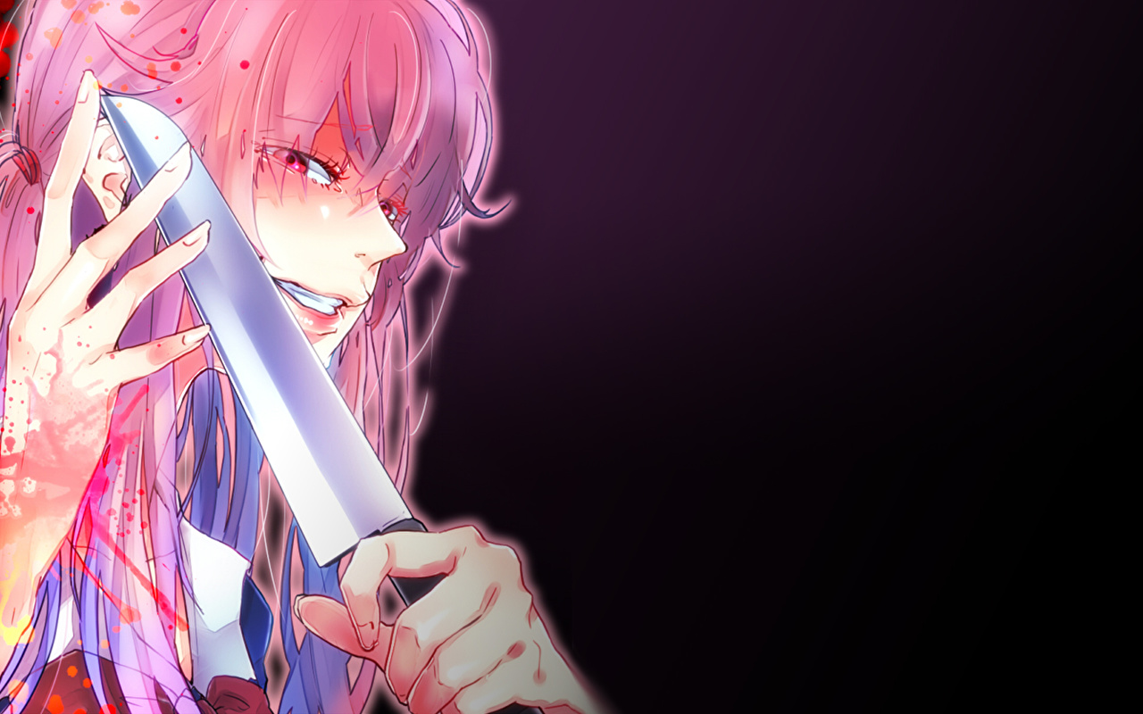 Gasai Yuno Backgrounds - HD Wallpaper 