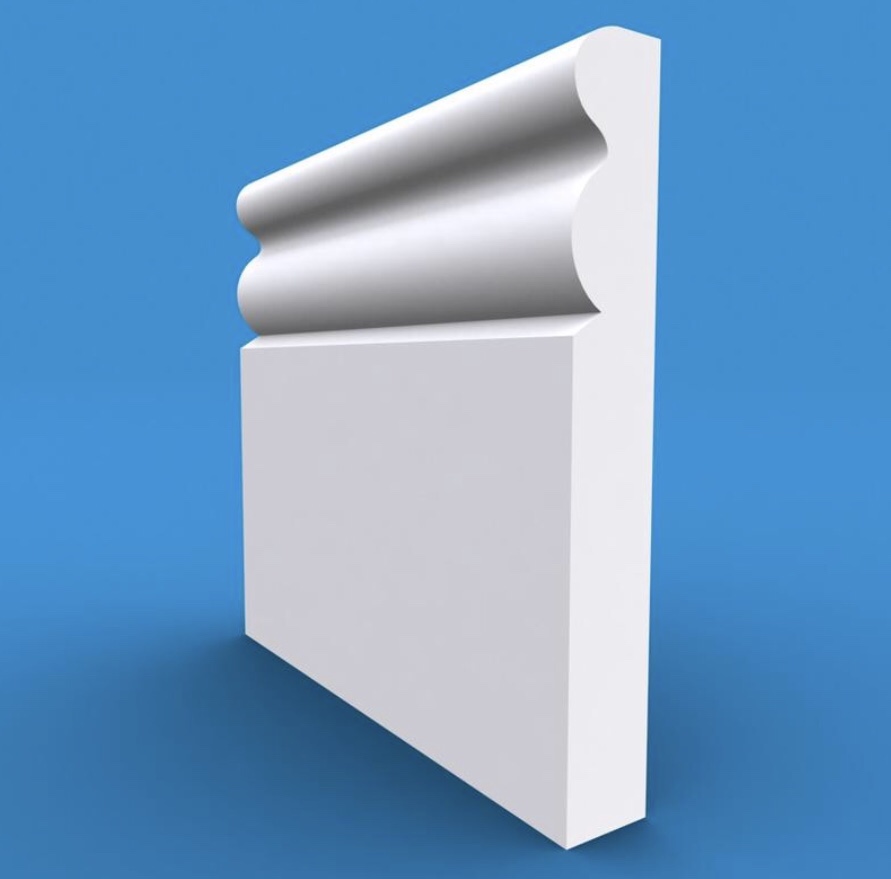 Lambs Tongue Skirting Board - HD Wallpaper 