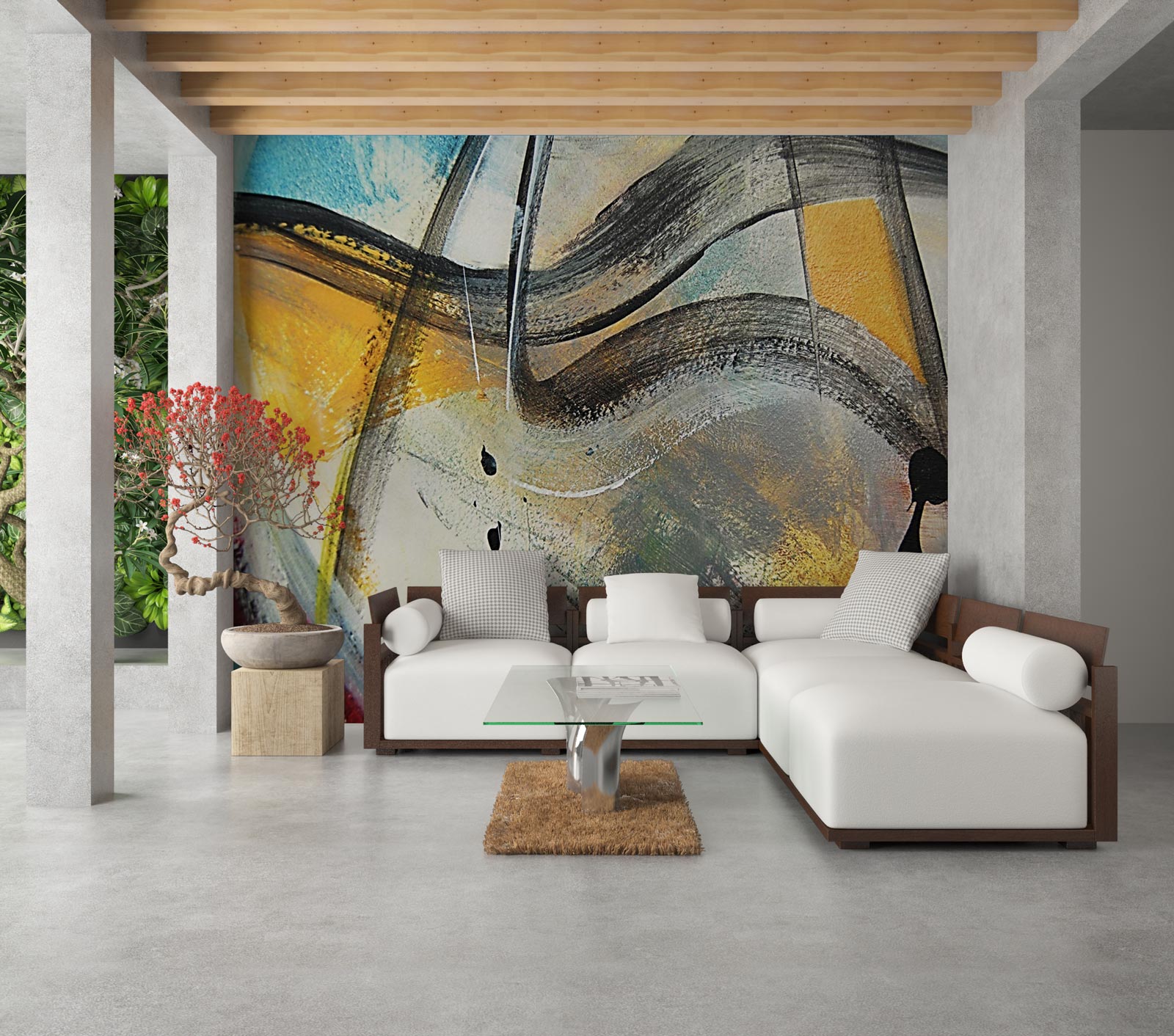 Michessie Feature Wallpaper Tina Ui - Tapeta Do Pokoju Chłopca - HD Wallpaper 