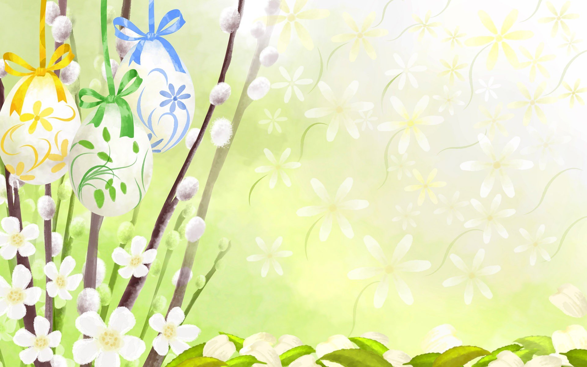 Easter Background - HD Wallpaper 