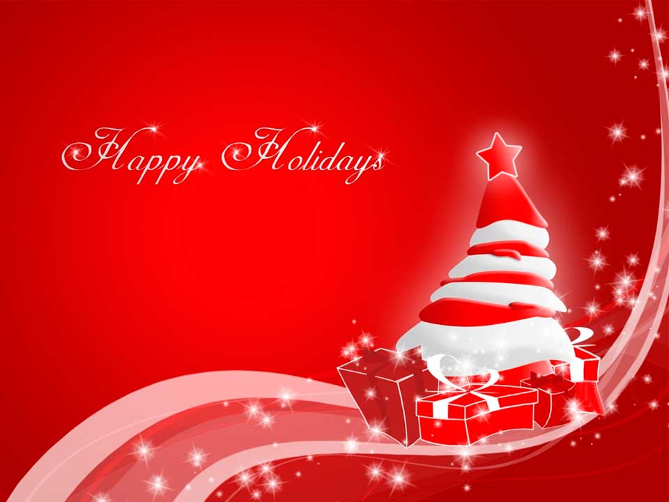 Happy Christmas Holidays - HD Wallpaper 