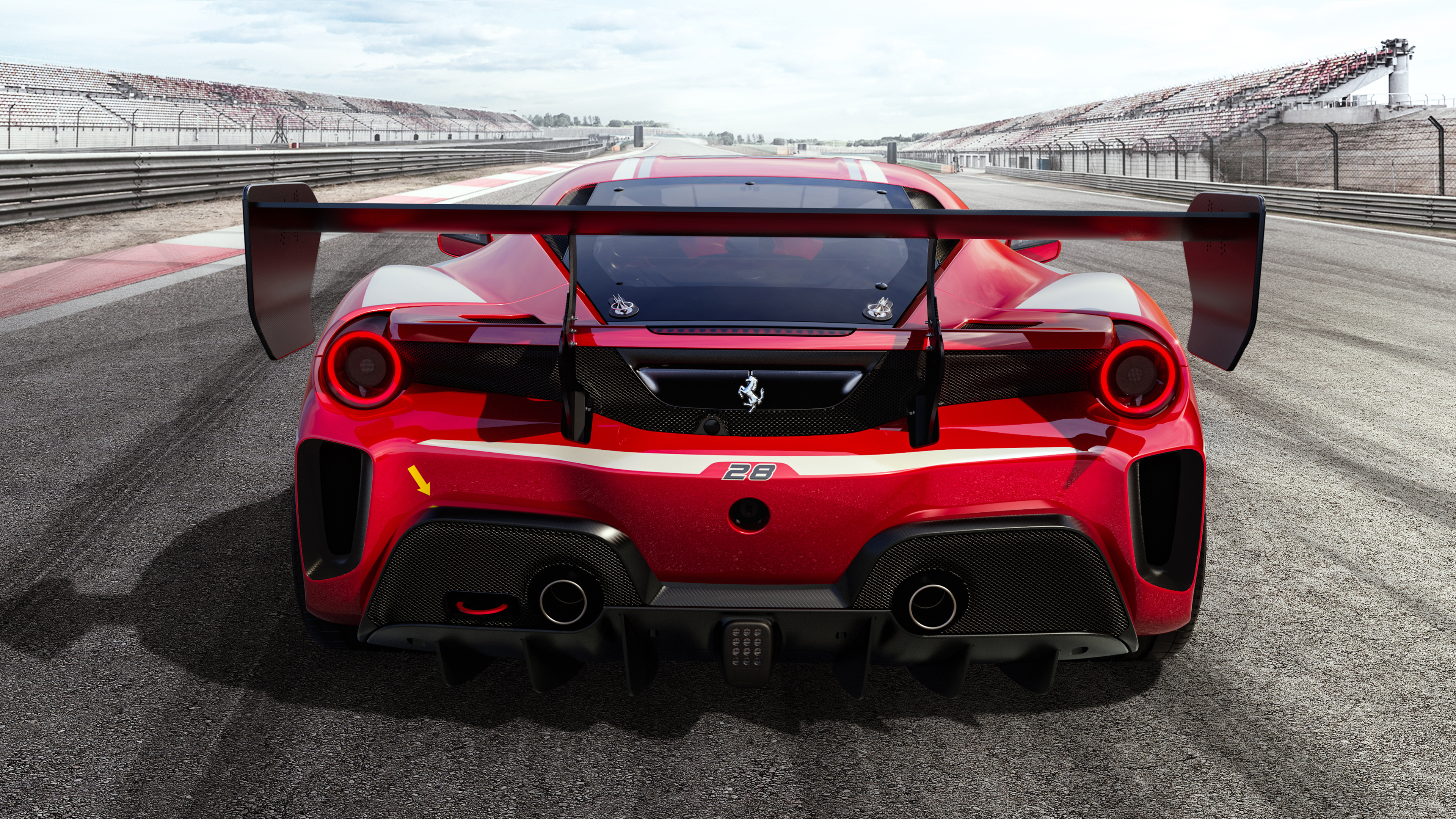 Ferrari 488 Challenge Evo - HD Wallpaper 
