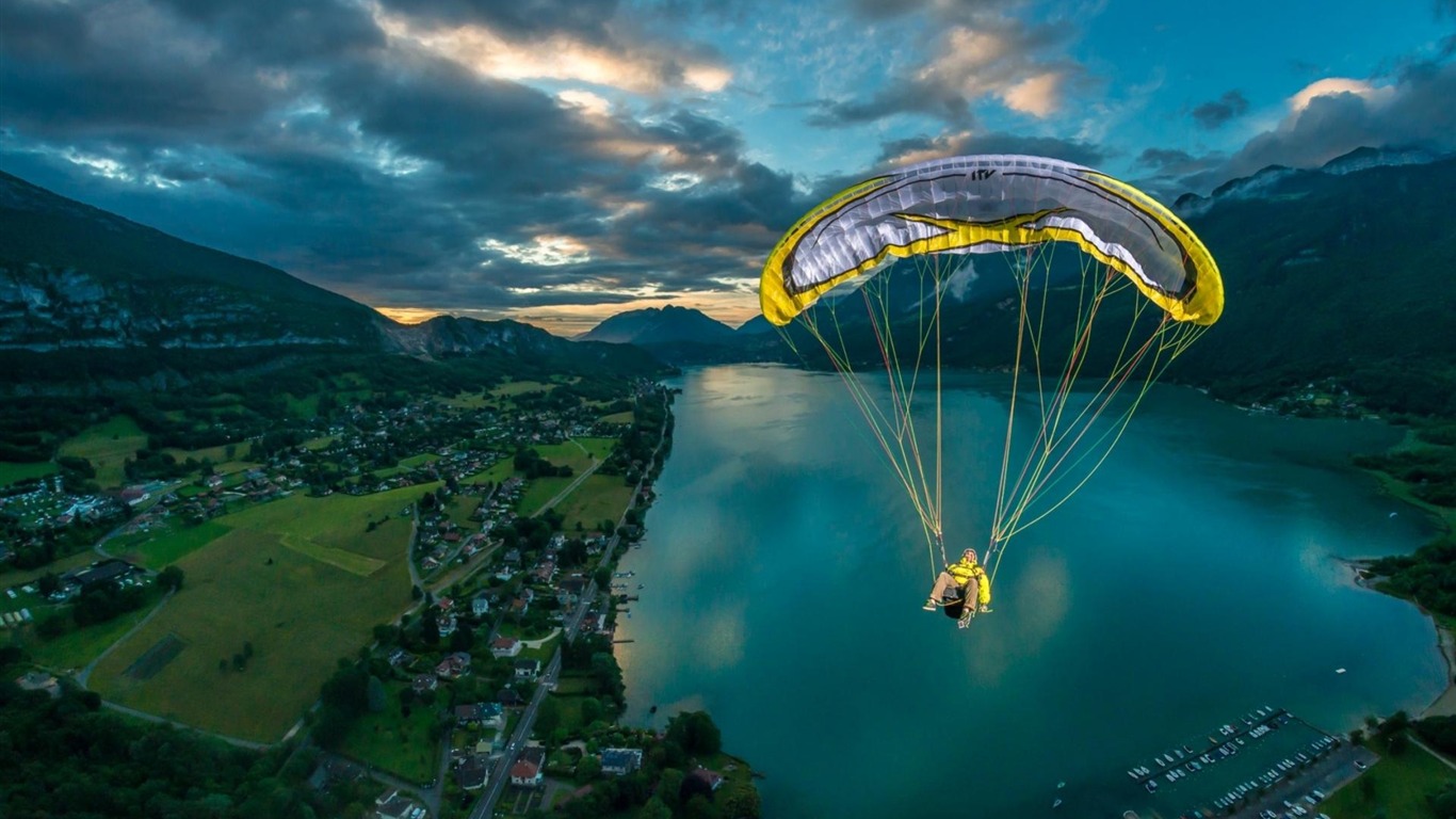 Parasailing Wallpaper 4k - HD Wallpaper 