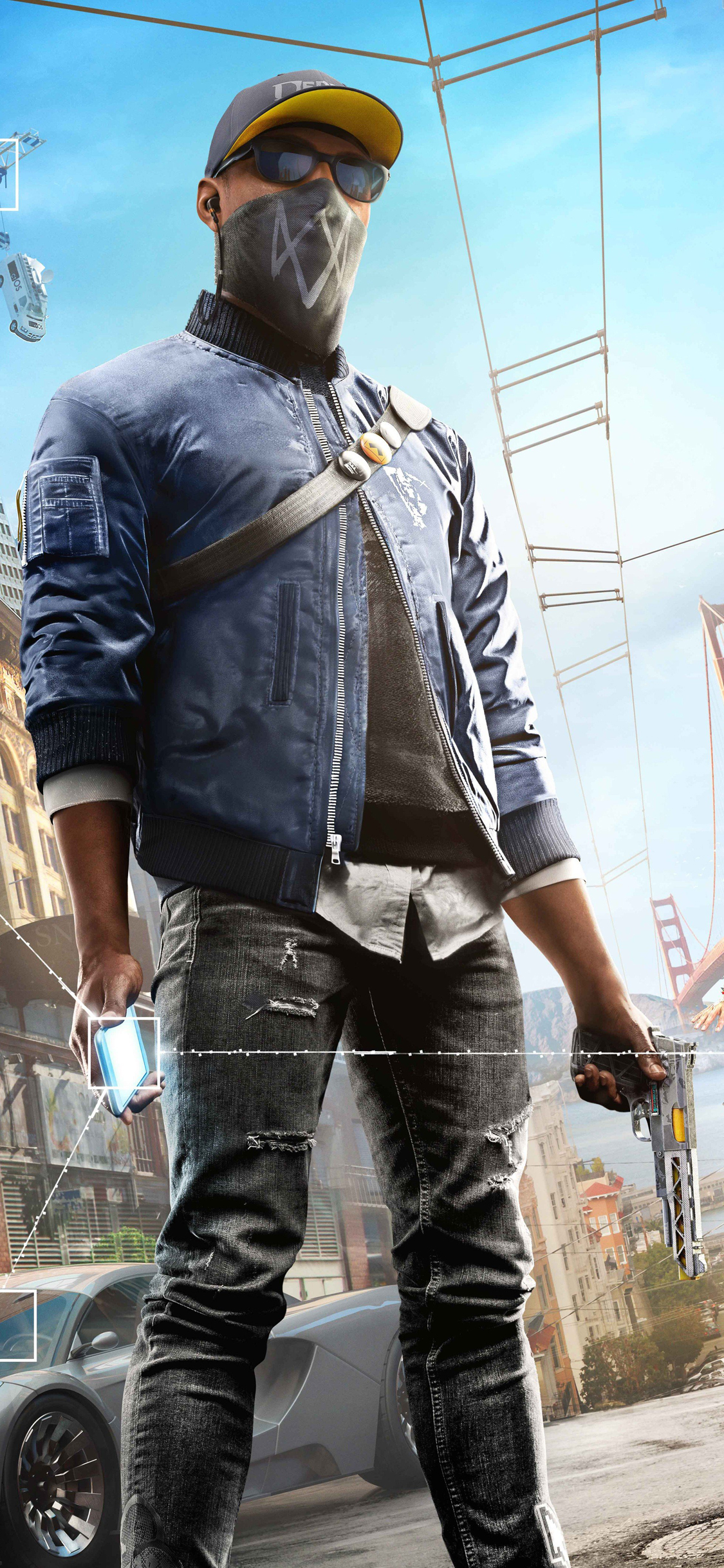 Iphone X Wallpaper 28 Hd High Resolution 1125 X 2436 - Watch Dogs 2 Wallpaper 4k For Android - HD Wallpaper 