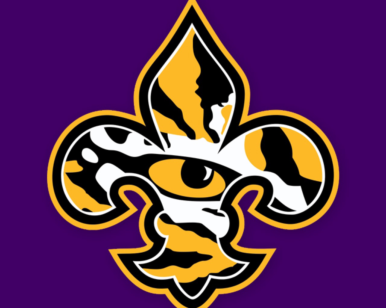 Lsu Fleur De Lis - HD Wallpaper 