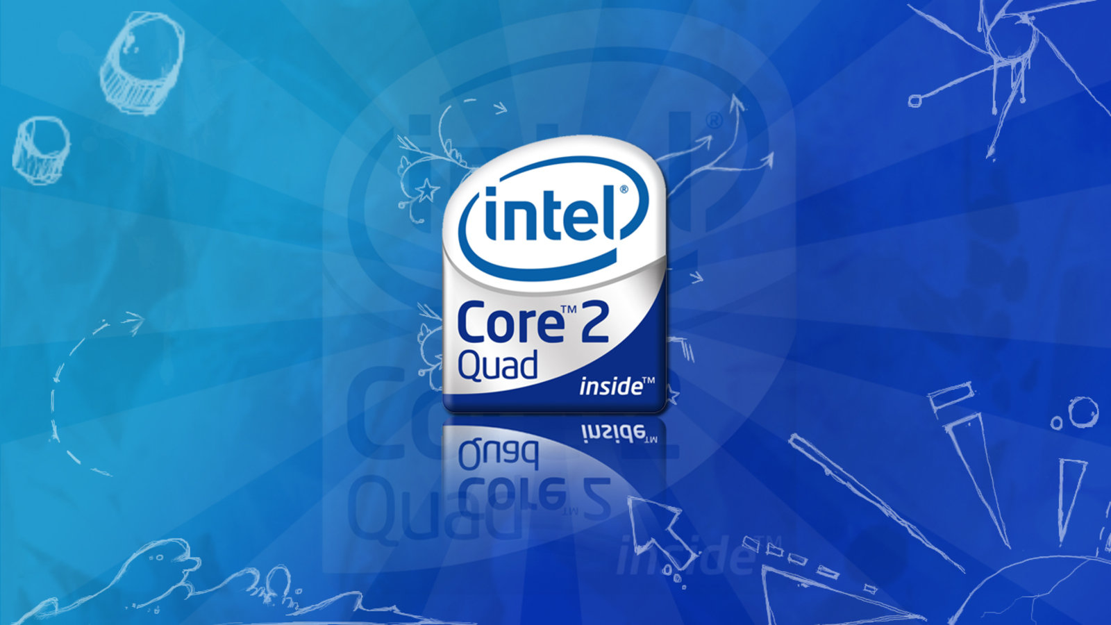 High Resolution Intel Hd Wallpaper Id - Intel Core 2 Duo - HD Wallpaper 