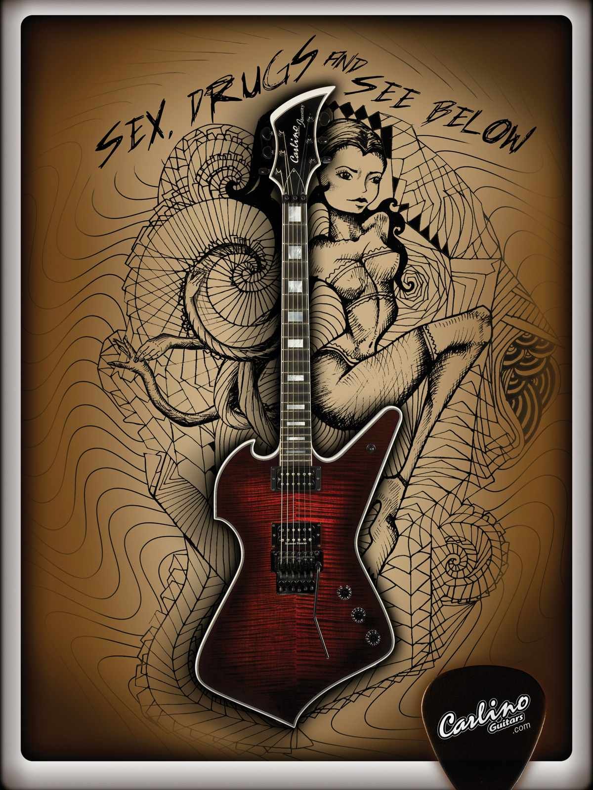 Rock Guitar - HD Wallpaper 