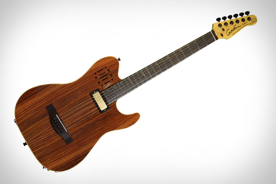 Acousticaster Godin Guitar Wallpaper - Electric Guitar - HD Wallpaper 