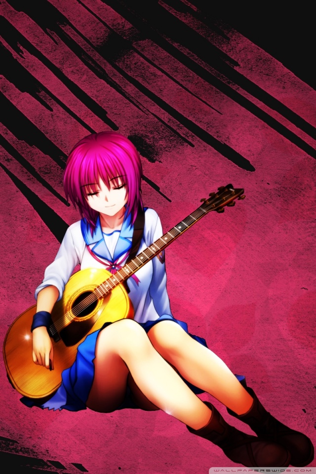 Iwasawa Angel Beats Art - HD Wallpaper 