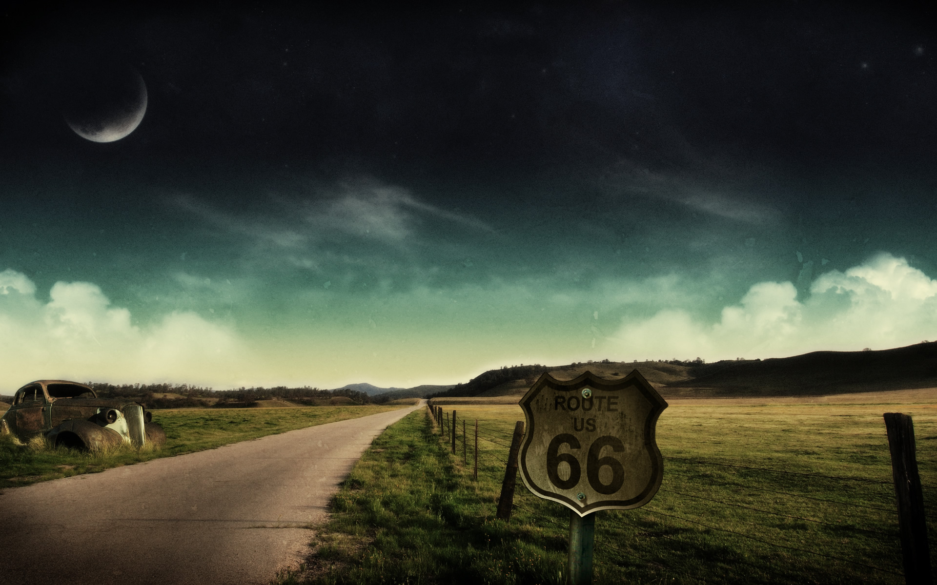 Route 66 - HD Wallpaper 