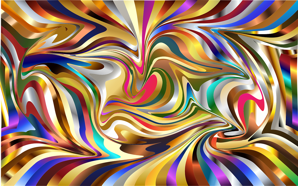 Psychedelic Patterns And Colours - HD Wallpaper 