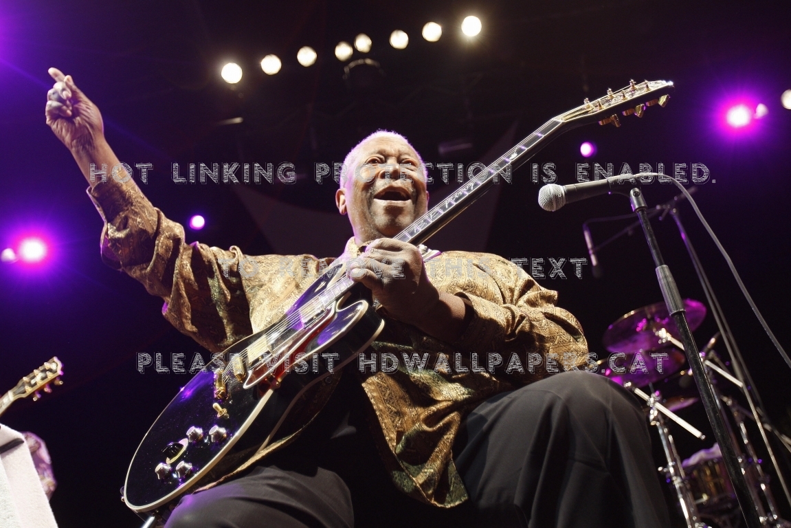 Bb King Blues Greatblues Riley Performer - Rock Concert - HD Wallpaper 