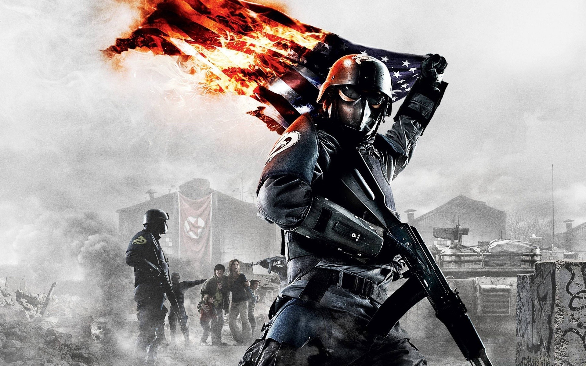 Other Games Smoke Flame Battle War Military Rebellion - Us Army Hd - HD Wallpaper 