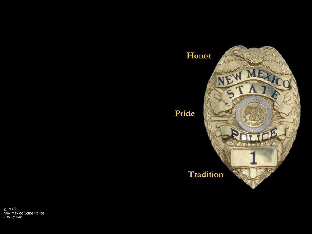 New Mexico State Police Badge - Law Enforcement Police Phone - HD Wallpaper 