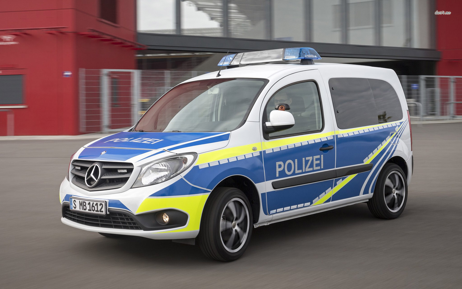 Mercedes Citan Police - HD Wallpaper 