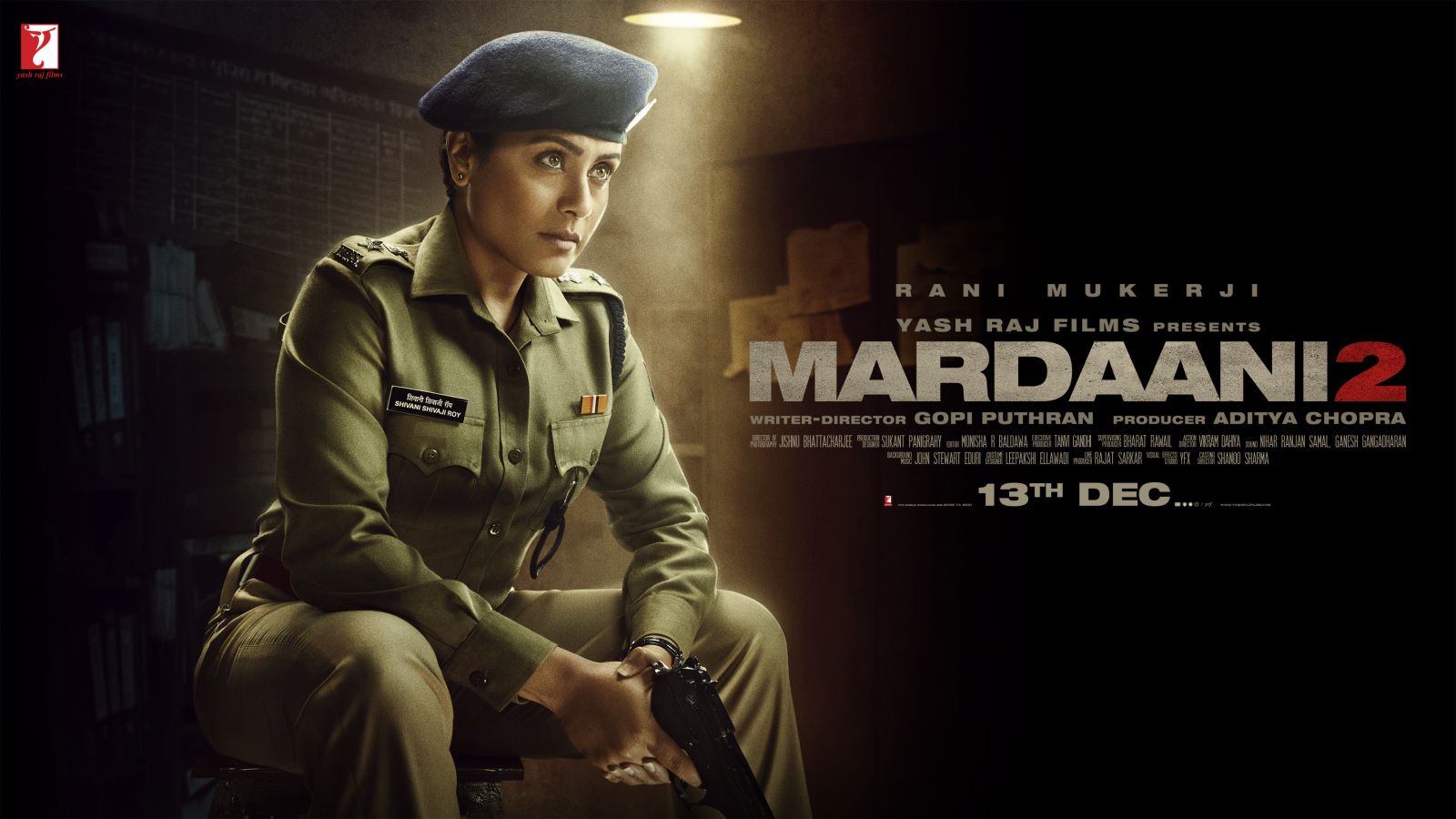 Rani Mukherjee Mardaani 2 - HD Wallpaper 