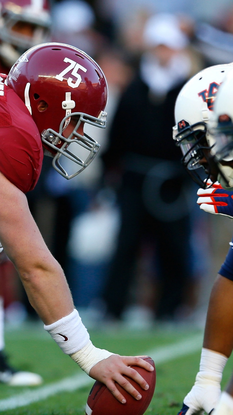 Wallpaper Alabama, Versus, Auburn, Iron Bowl 2014 Final - Alabama Versus Auburn 2016 - HD Wallpaper 
