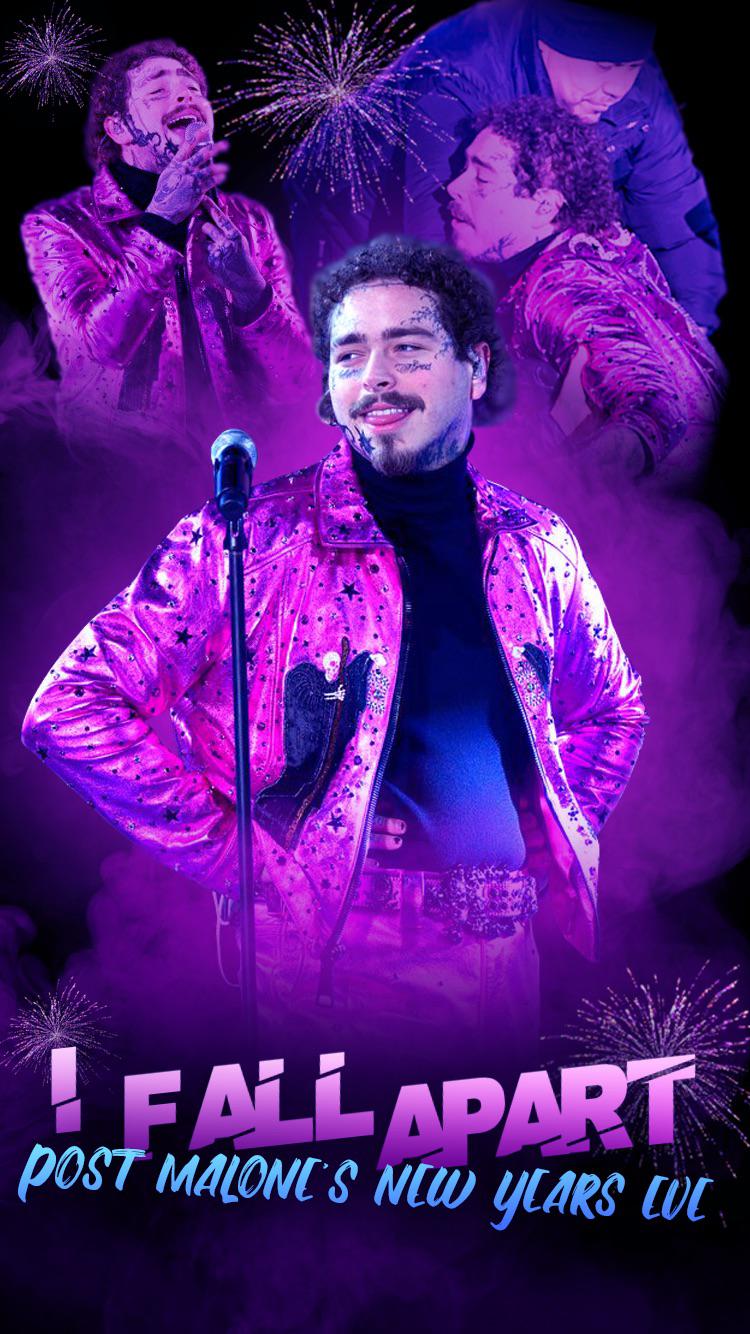 Post Malone New Years Eve 2019 750x1334 Wallpaper teahub.io