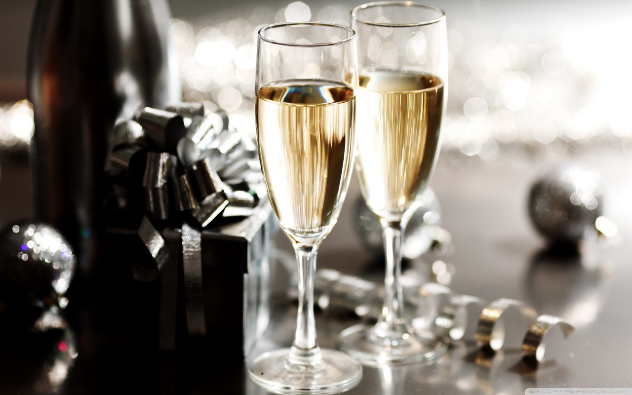 New Year Eve Champagne - HD Wallpaper 