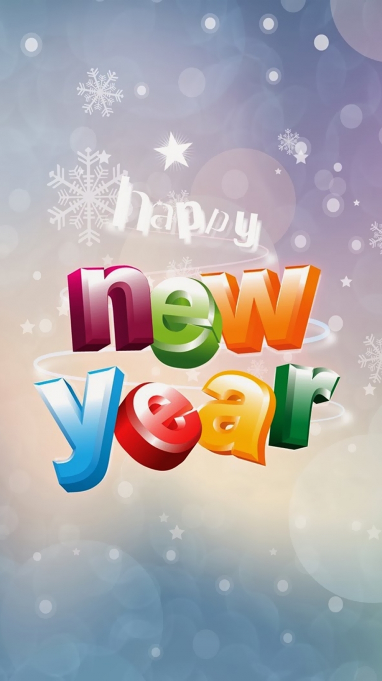 Iphone Happy New Year 750x1334 Wallpaper Teahub Io