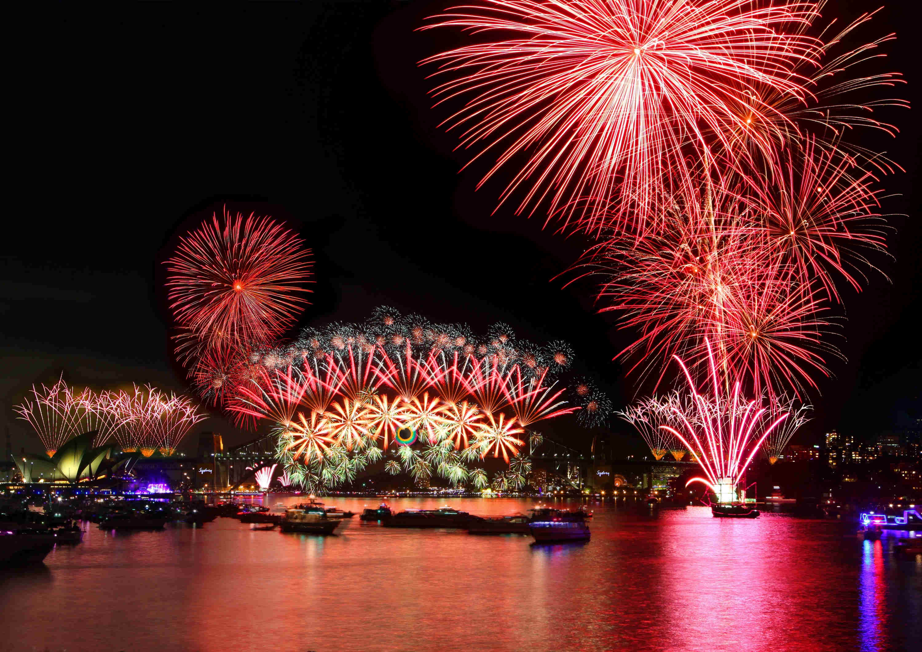 New Year S Eve Wallpaper Hd 10 Fireworks In Sydney New Years Eve 2017 3000x2121 Wallpaper Teahub Io