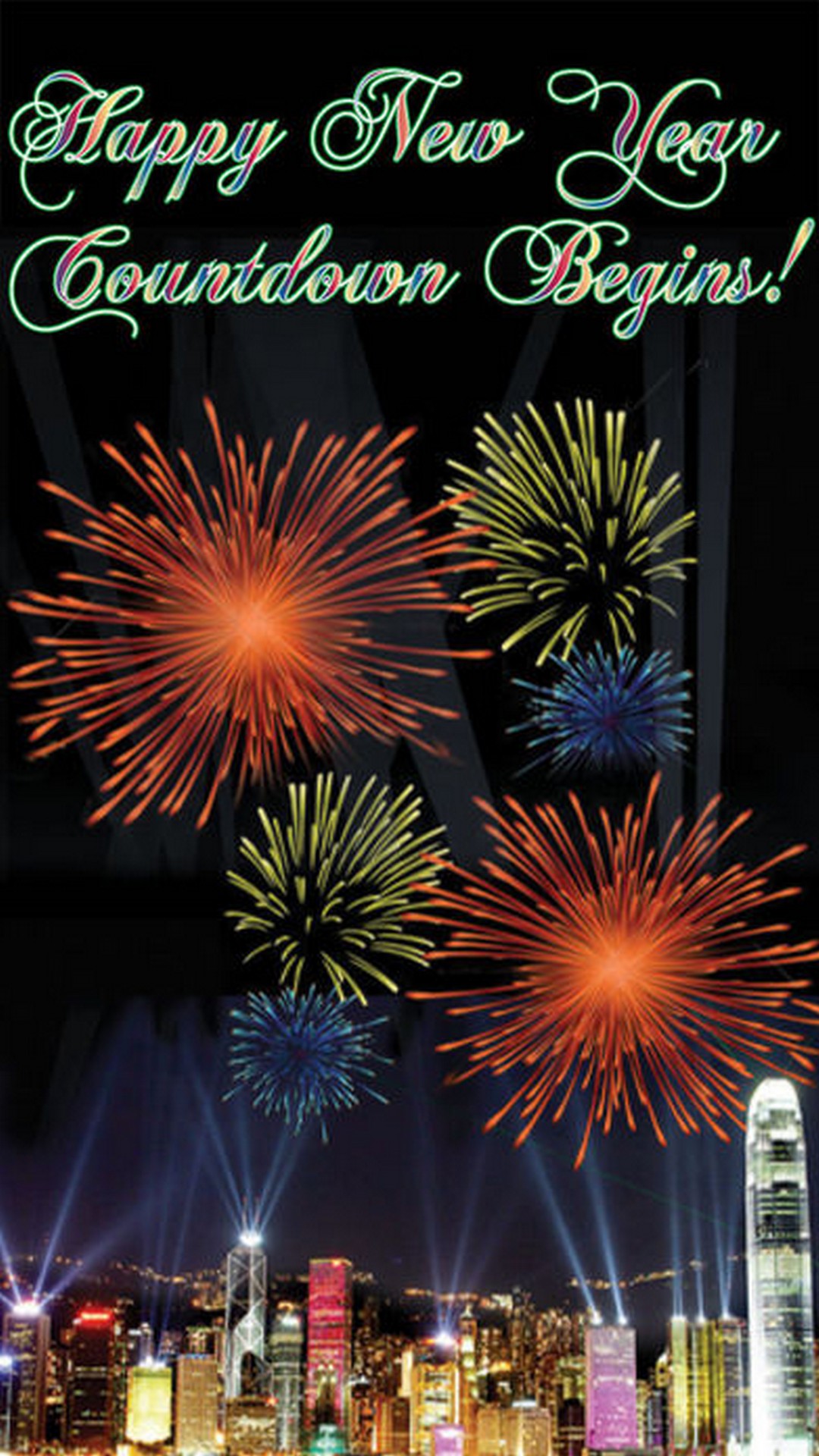 Happy New Year Android Wallpaper - New Year Countdown Begins - HD Wallpaper 