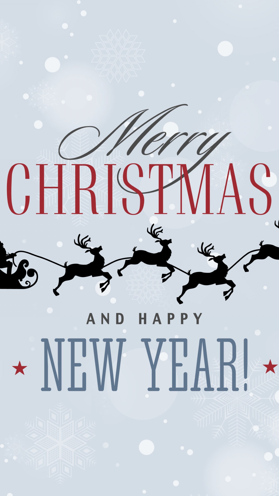 Merry Christmas And A Happy New Year Wallpaper - Poster - HD Wallpaper 
