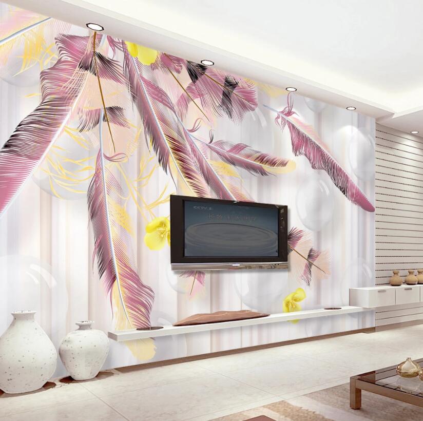 Floral Design Modular Kitchen - HD Wallpaper 
