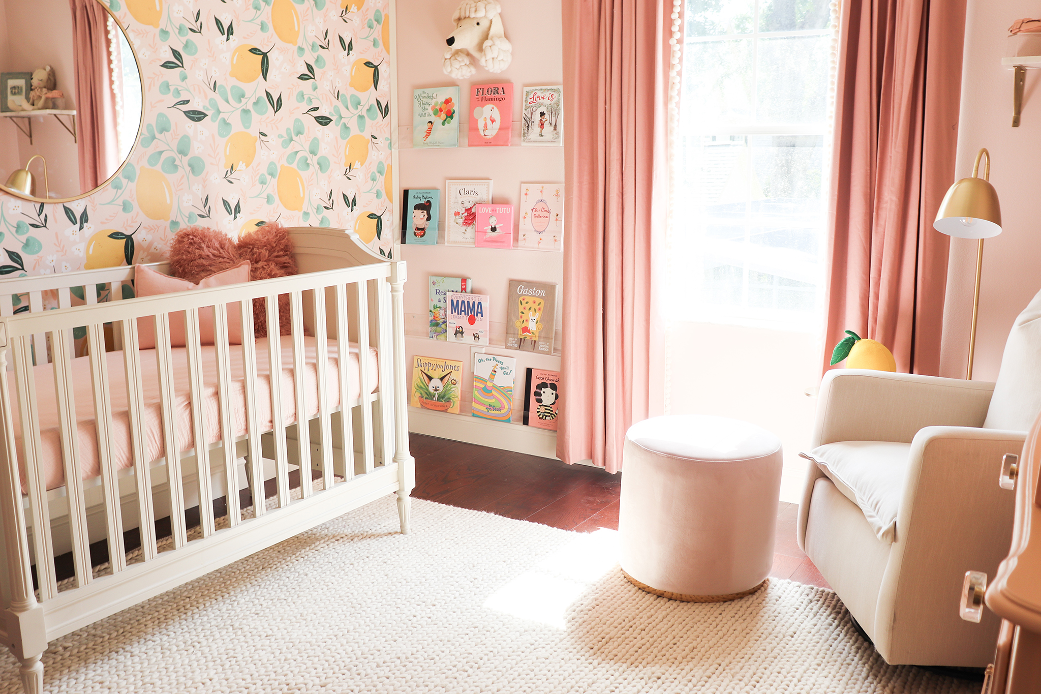 Lemon Themed Baby Nursery - HD Wallpaper 