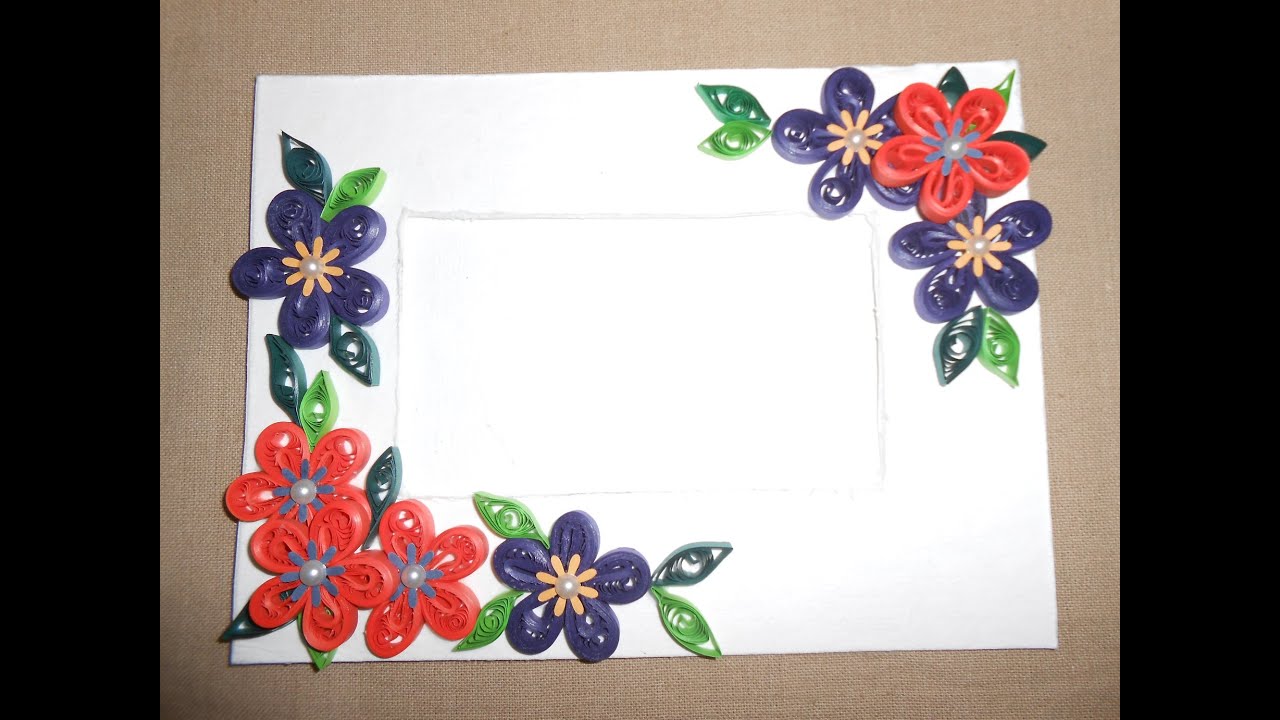 Quilling Border Design - HD Wallpaper 