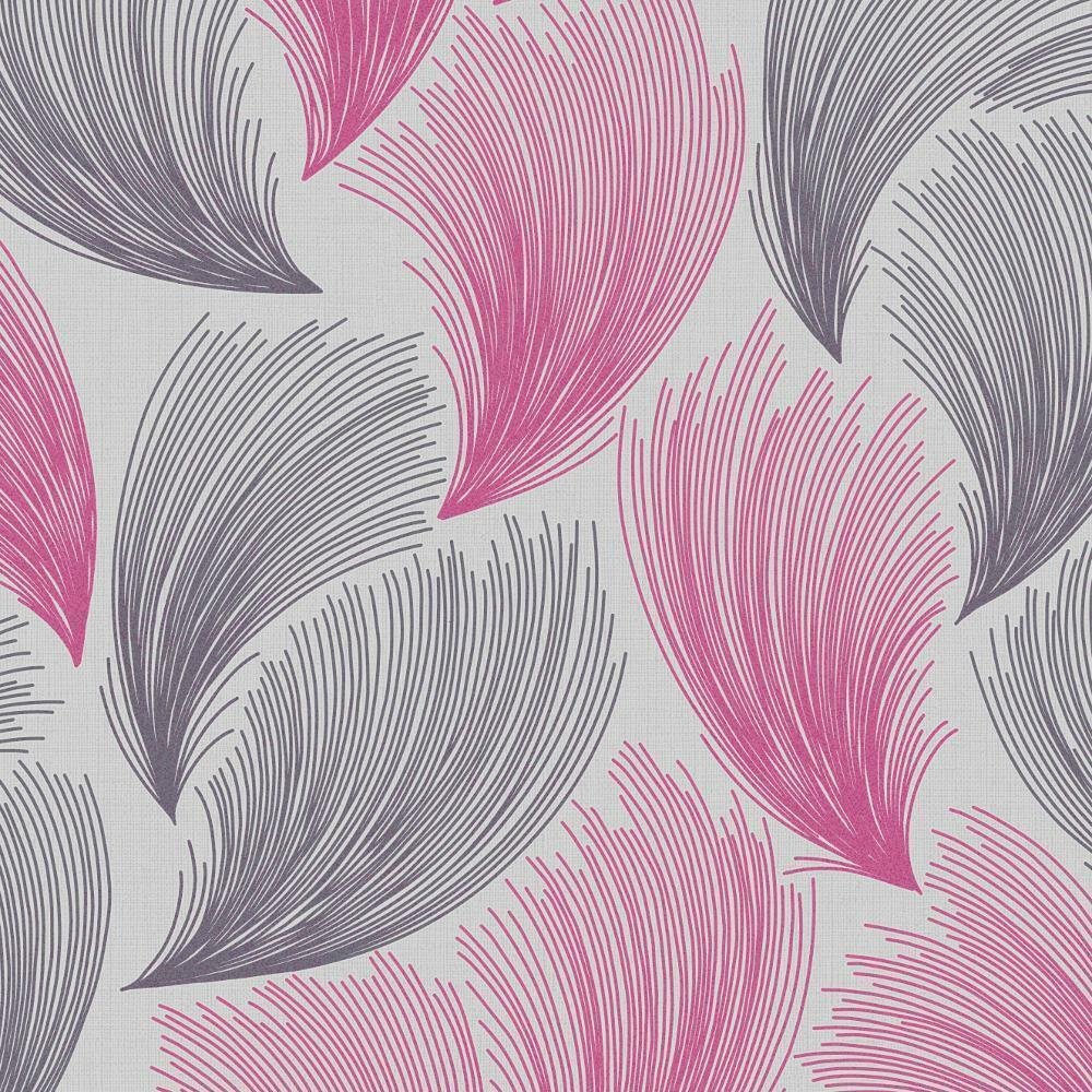 Papel De Pared Gris Y Fucsia - HD Wallpaper 