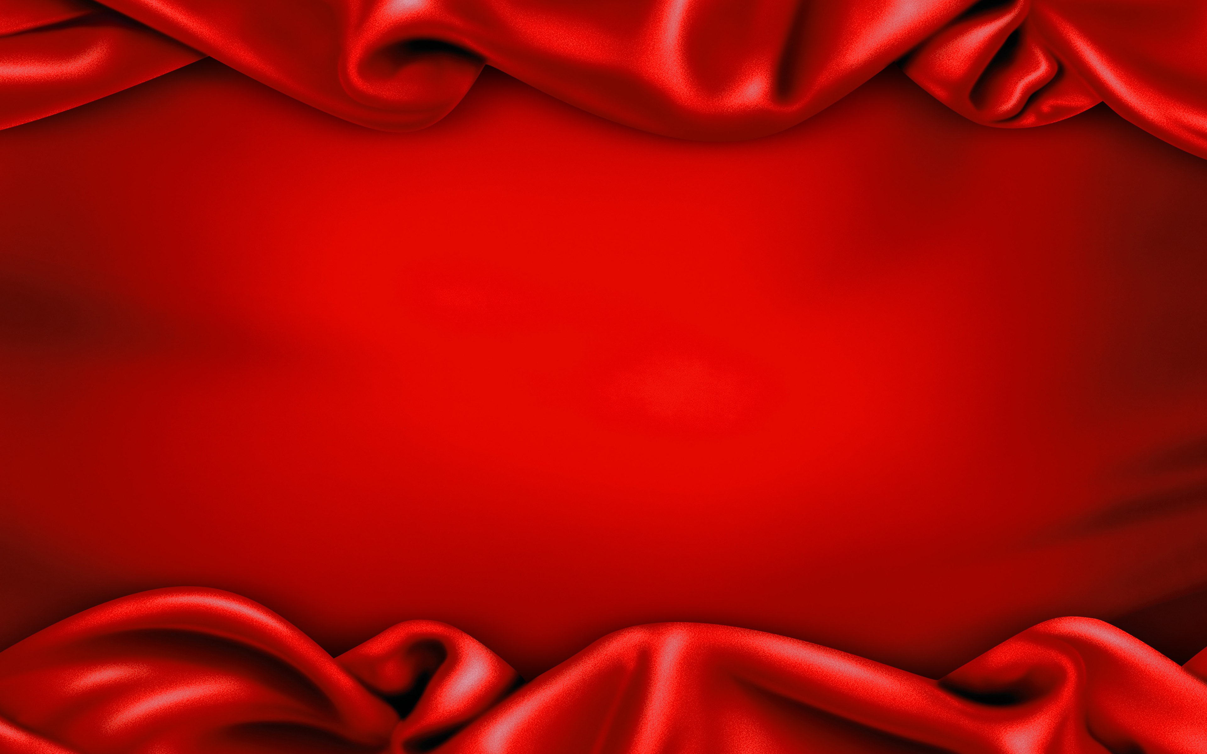 Red Silk Frame, 4k, Red Fabric, Velvet Texture, Red - 3840x2400 Wallpaper -  
