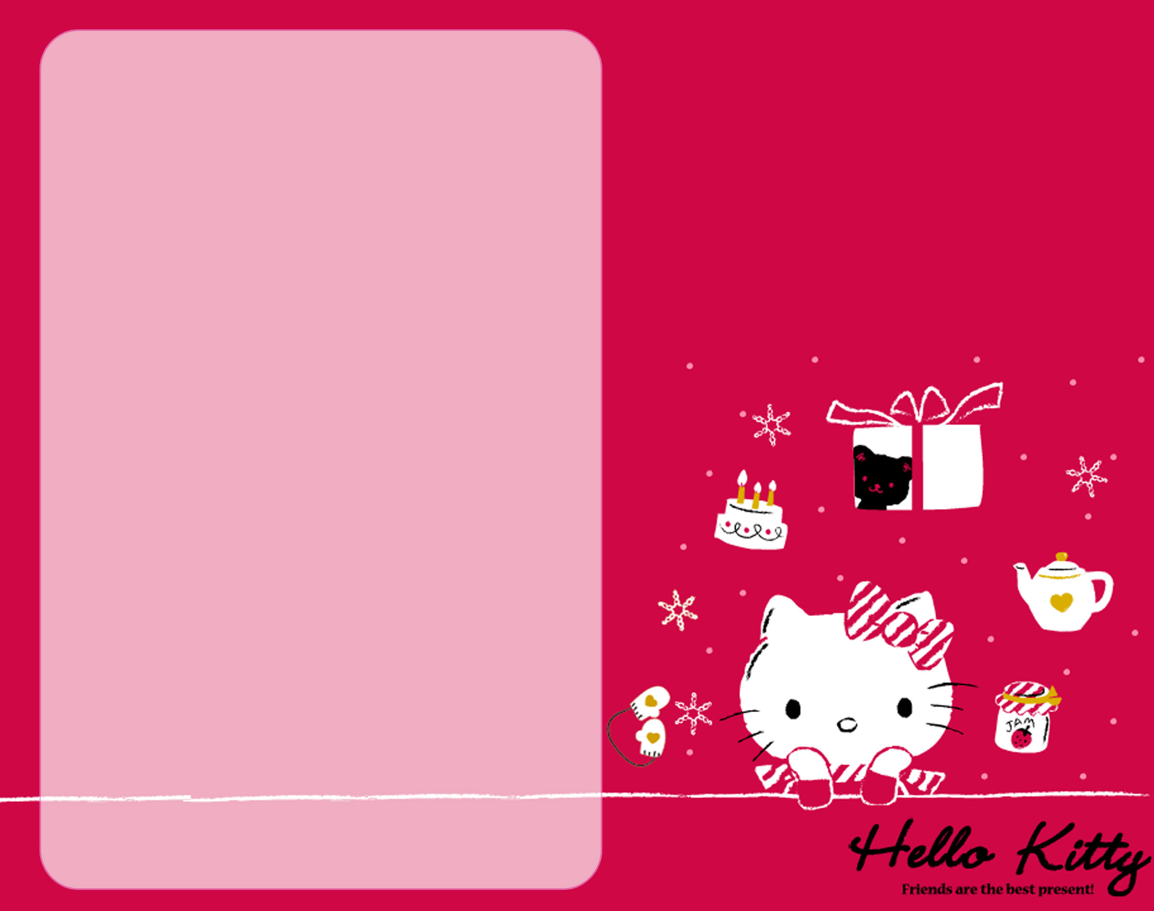 Hello Kitty Frame - Hello Kitty Frame Design - HD Wallpaper 