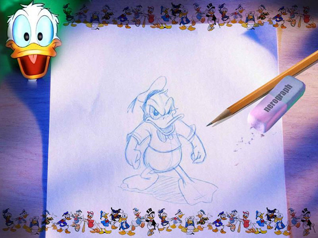 Disney Wallpapers - Donald Duck - HD Wallpaper 