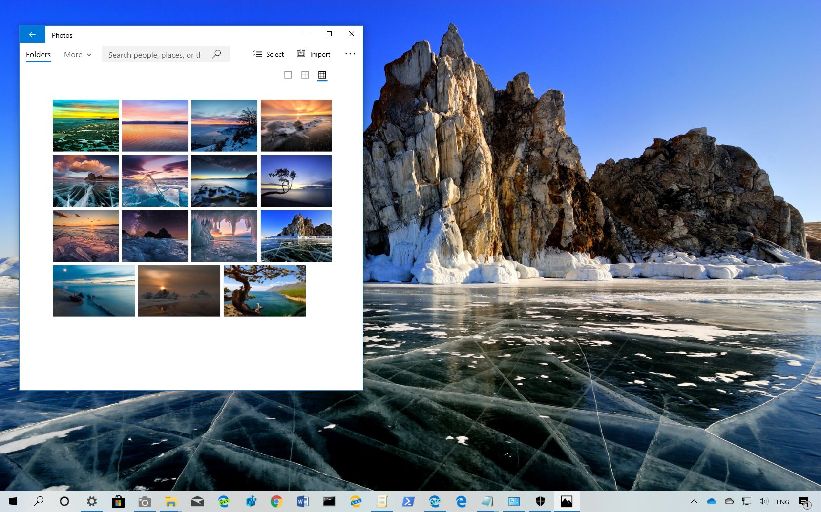 Lake Baikal Theme For Windows - Lake Baikal Cliff - HD Wallpaper 