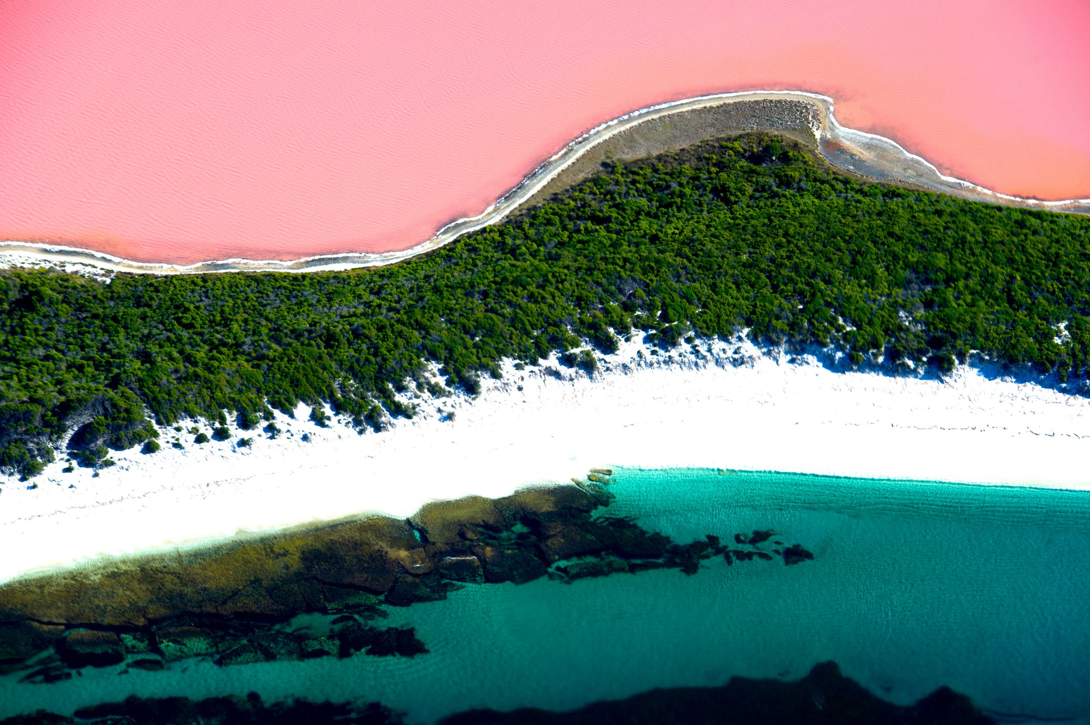 Pink Lake Australia 3488x2321 Wallpaper teahub.io