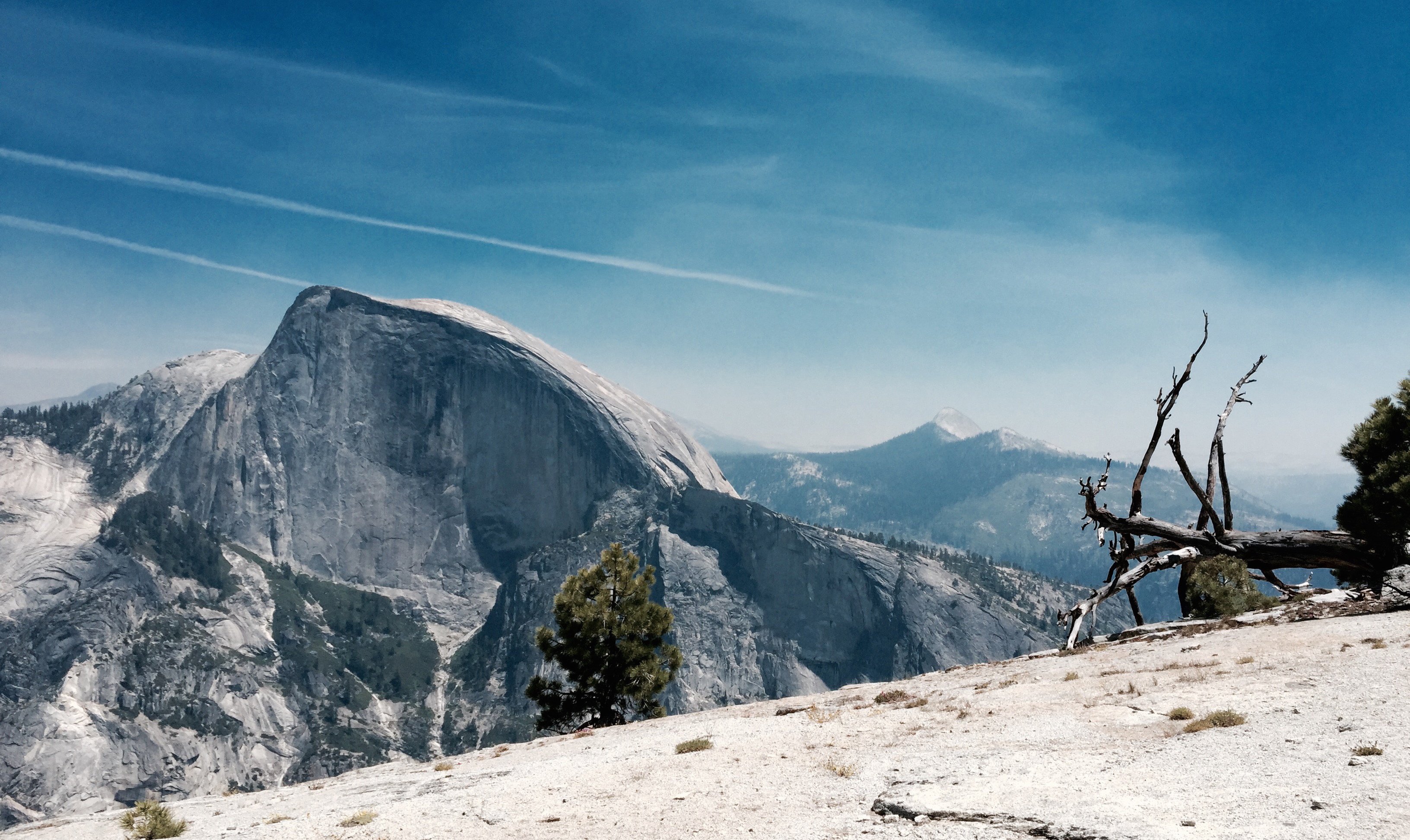 A Hike Up North Dome Wallpaper - HD Wallpaper 