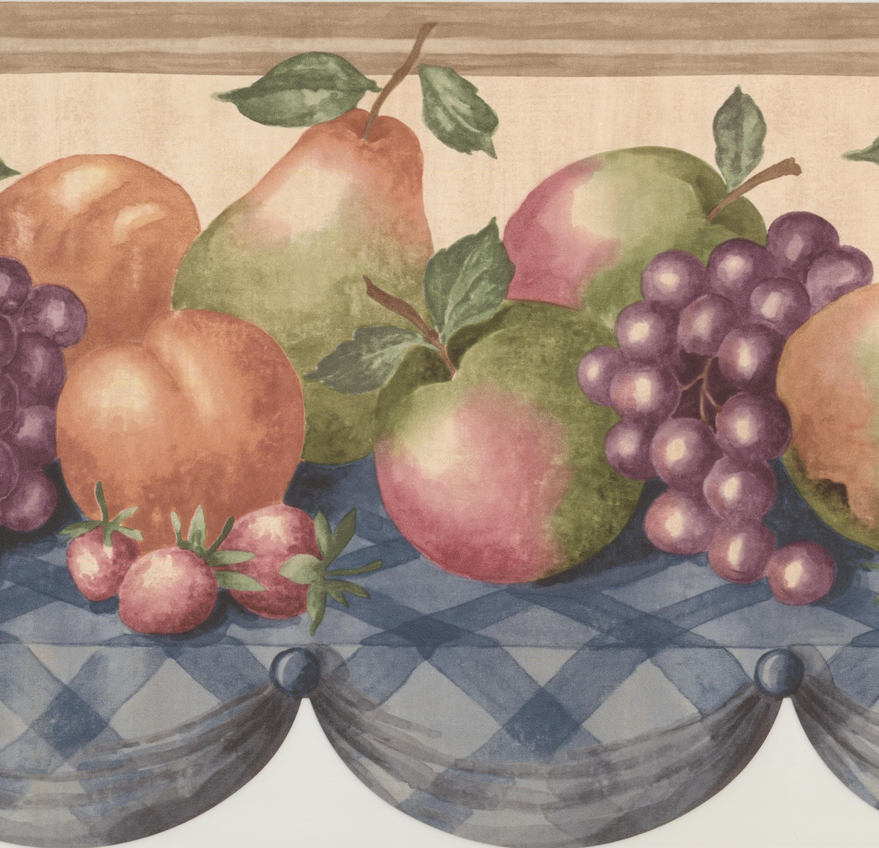 Kitchen Wallpaper Borders Apples - HD Wallpaper 