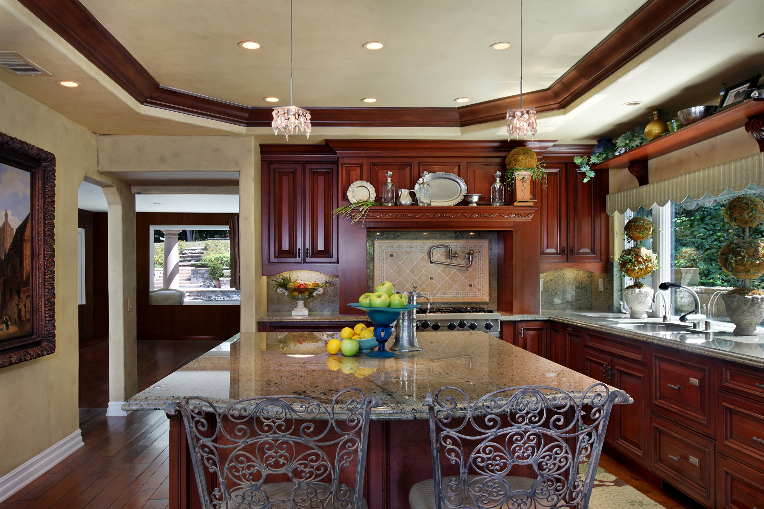 Diseños De Cocinas Con Frutas - HD Wallpaper 