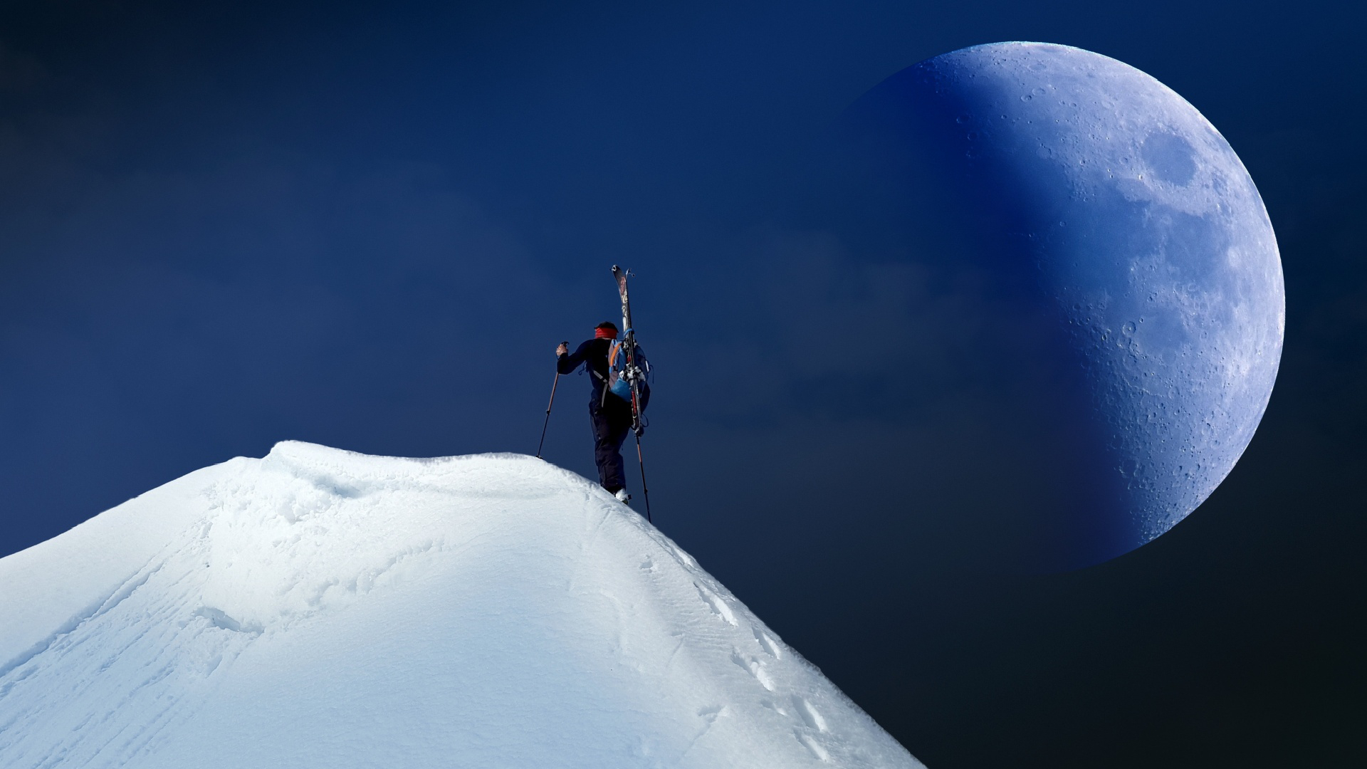 Moon - HD Wallpaper 
