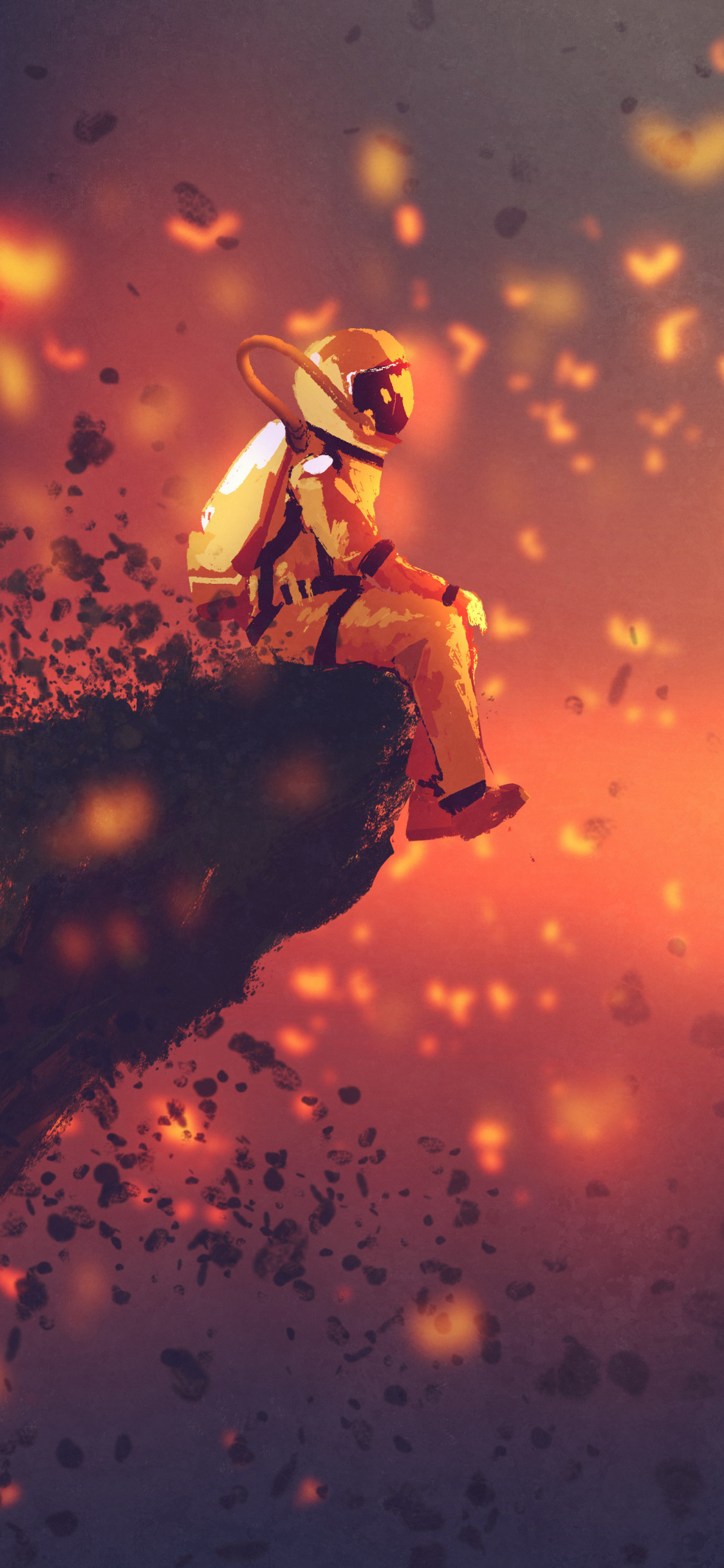 Astronaut Wallpaper Iphone X - 1125x2436 Wallpaper - teahub.io
