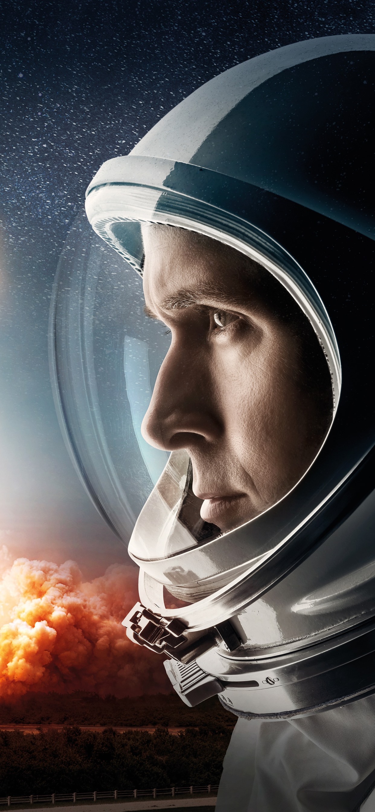 Iphone Wallpaper Rocket, Astronaut, Space - First Man - HD Wallpaper 