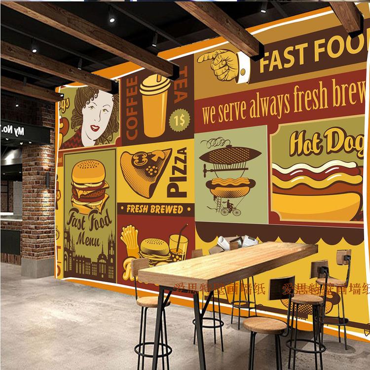 Fast Food Shop Design - HD Wallpaper 