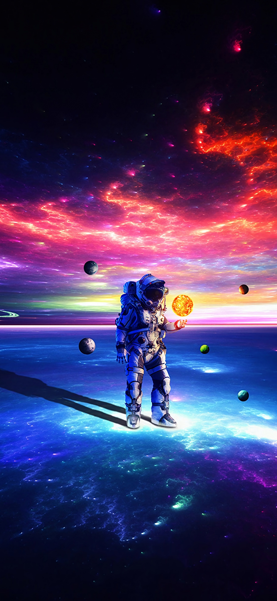 Astronaut, Space, Suit, Cosmopolitan, Dark, Art, Wallpaper - Solar System Background Hd - HD Wallpaper 