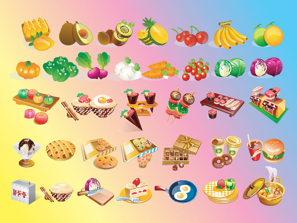 Food Clipart Wallpaper - Food Pictures Clip Art - HD Wallpaper 