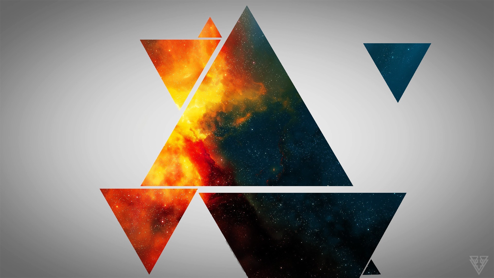 Abstract Wallpaper Triangle - HD Wallpaper 
